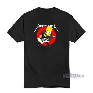 Metallica The Simpsons Music T-Shirt