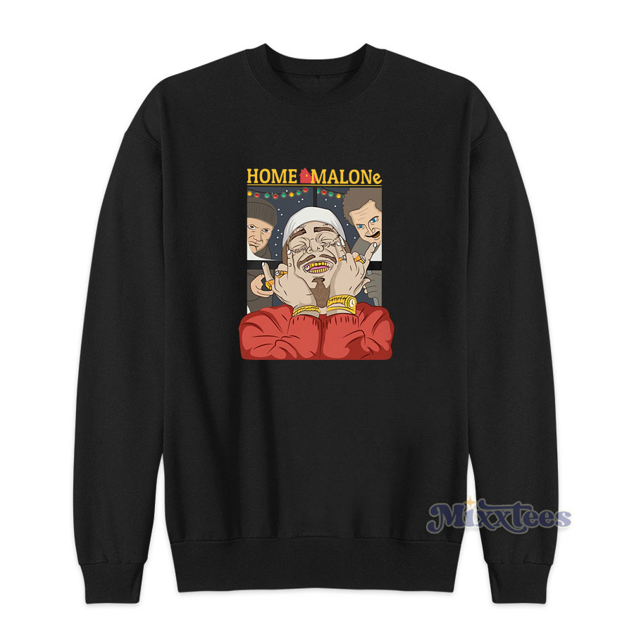 Post malone home online alone sweater