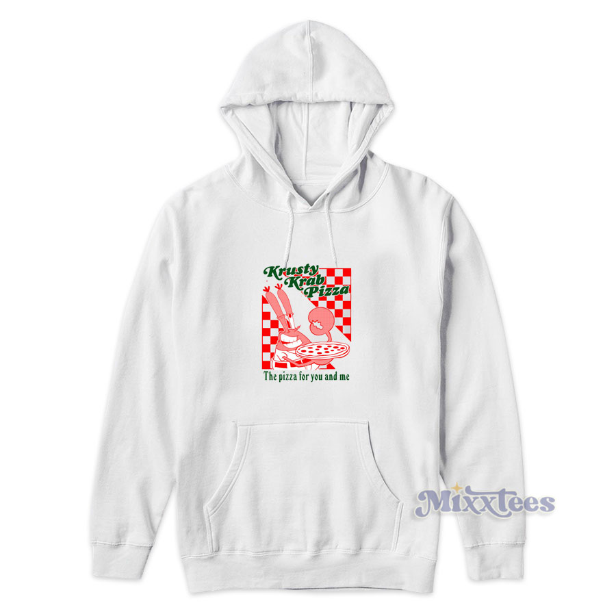 Krusty Krab Pizza Hoodie for Unisex Mixxtees