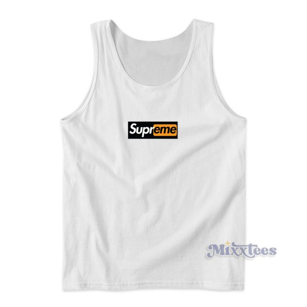 Supreme box 2024 logo tank top