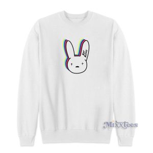 GRAB IT FAST Bad Bunny Logo Sweatshirt for Unisex - Mixxtees.com