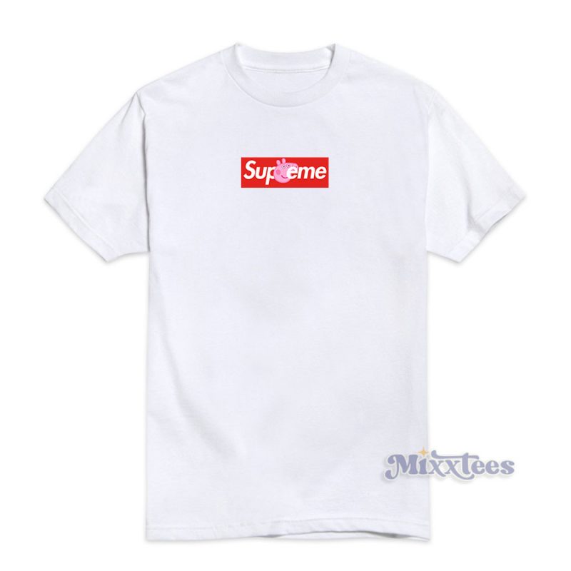 Supreme peppa pig shirt on sale