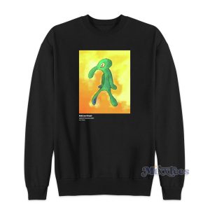 GRAB IT FAST Bold And Brash Painting Squidward Tentacles Sweatshirt   Bold And Brash Painting Squidward Sweatshirt 300x300 