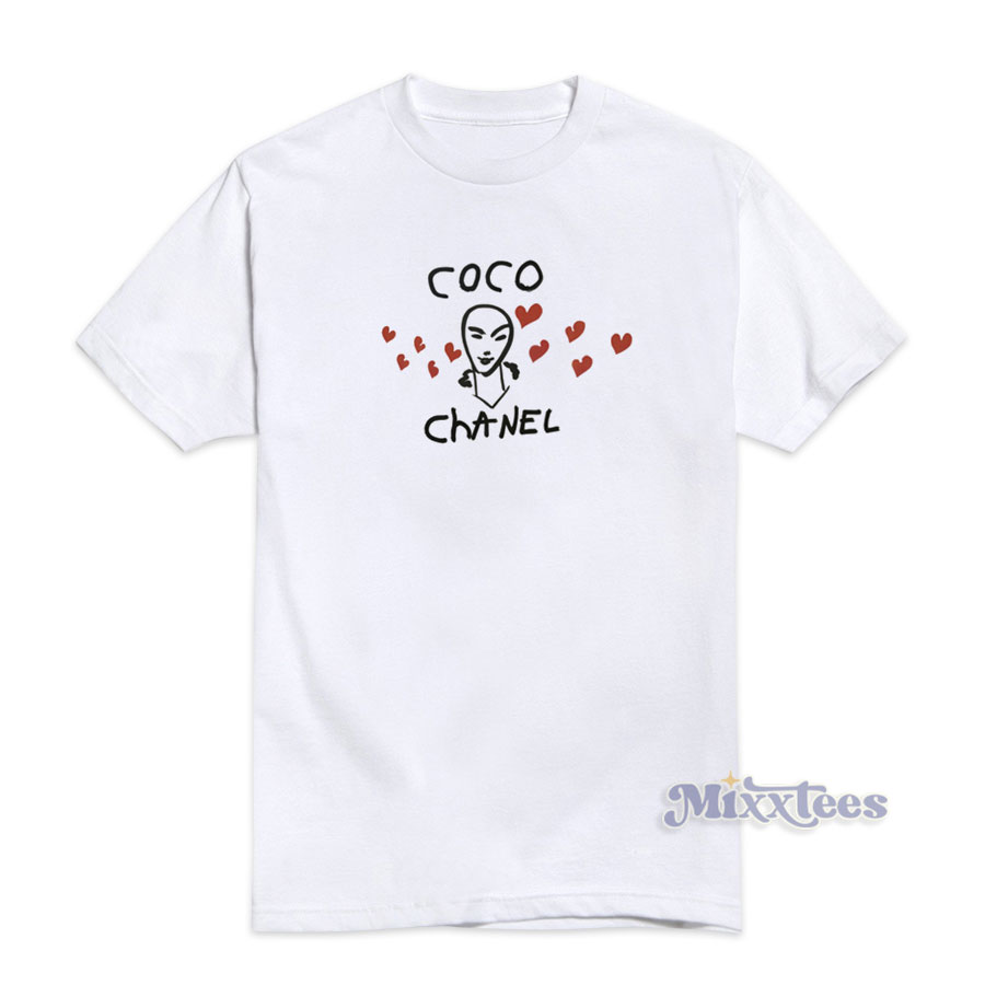 coco chanel logo t shirt