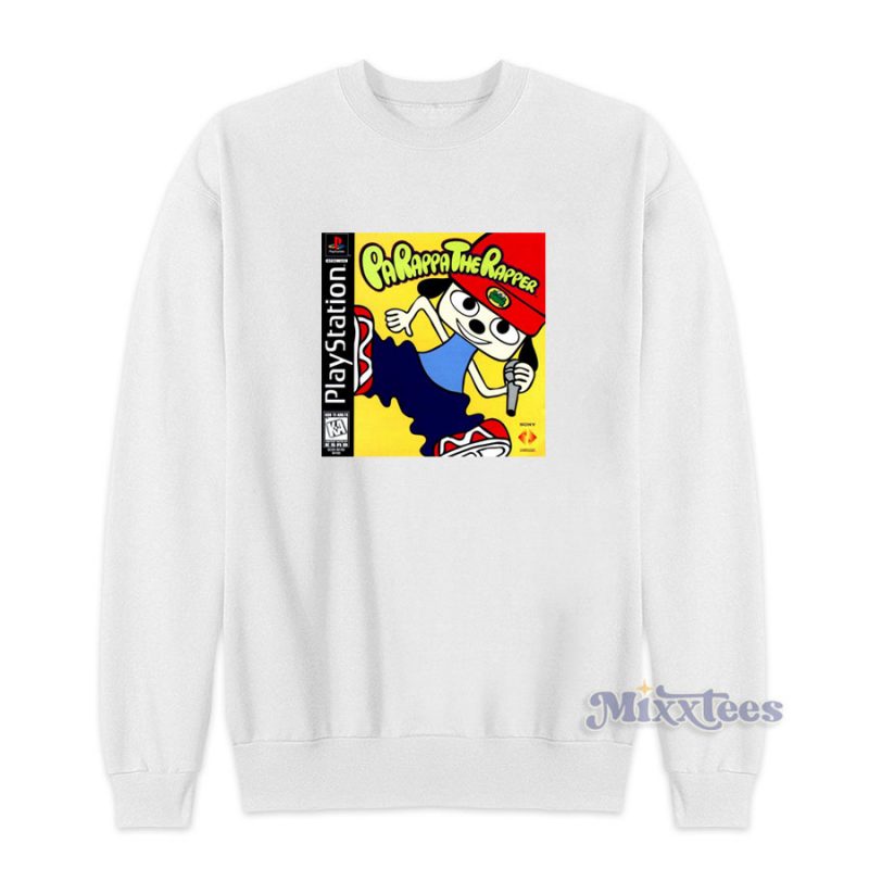 Parappa Rapper Playstation Sweatshirt for Unisex - Mixxtees.com