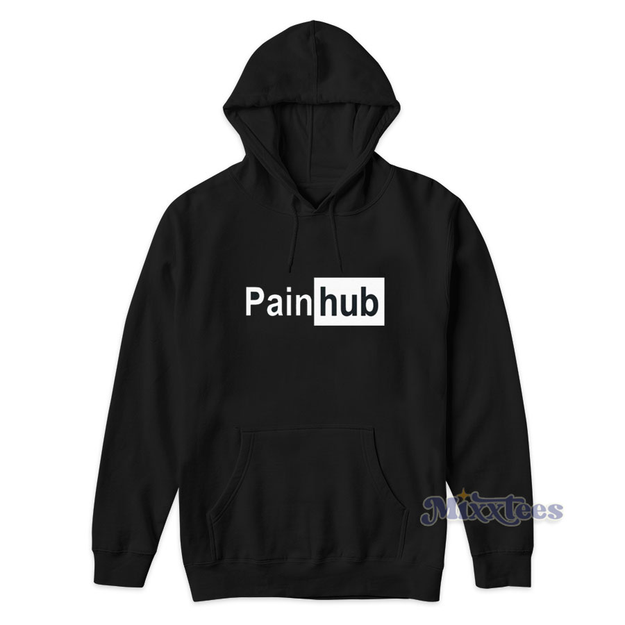 Black an white cotton hoodie Pornhub