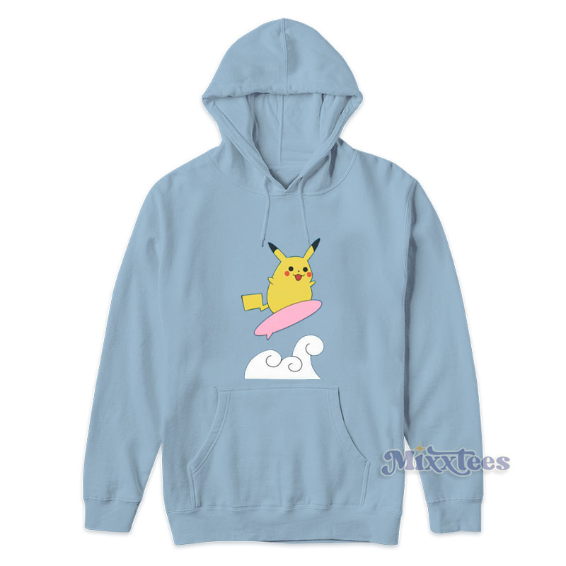 Surfing store pikachu hoodie