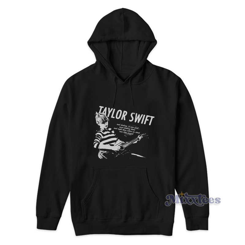 Taylor swift black on sale hoodie