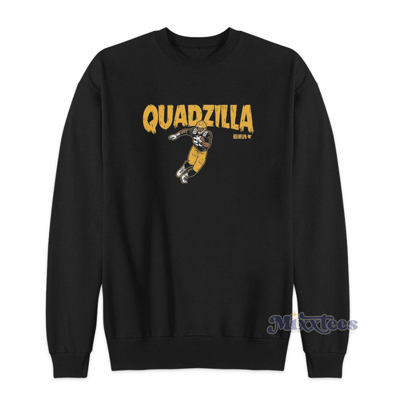 GRAB IT FAST Aj Dillon Quadzilla NFLPA Sweatshirt 