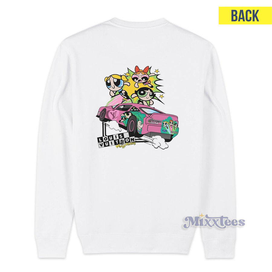 Mega Yacht The Powerpuff Girls Wacky Racing Sweatshirt Mixxtees