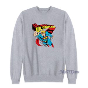 Donald Trump Ultra Maga Superman Funny Sweatshirt
