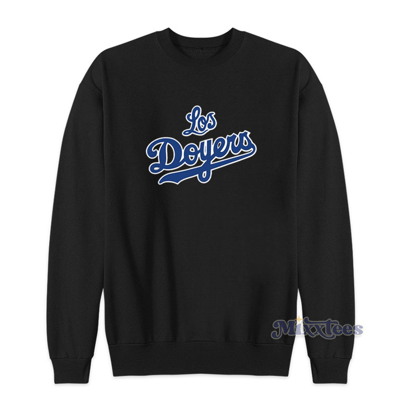 Los Angeles Dodgers Parody Los Doyers Logo Hoodie 