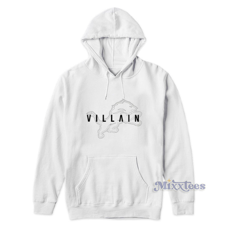 Brad Holmes Detroit Lions Villain White Hoodie