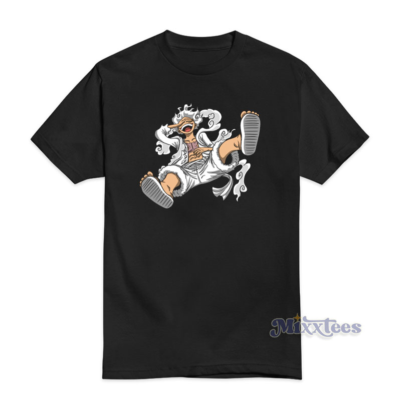 Gear 5 Luffy from One Piece T-shirt in 2023  Luffy gear 5, One piece luffy,  Monkey d luffy